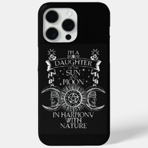 Funda Para iPhone 15 Pro Max Sol místico y luna