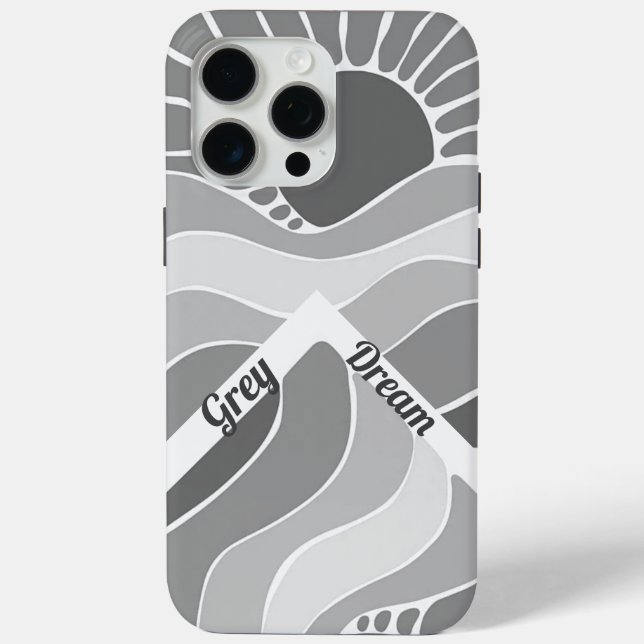 Funda De Case-Mate Para iPhone sol ondulado (Reverso )