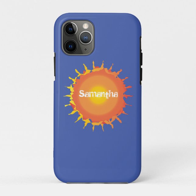 Funda De Case-Mate Para iPhone Sol radiante (Reverso)