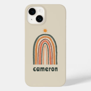 Funda Para iPhone 14 De Case-Mate Sol sobre un arcoiris
