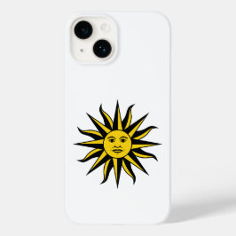Funda Para iPhone 14 De Case-Mate Sol sonriente