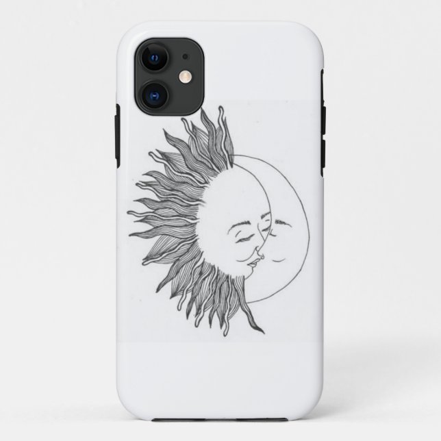 Funda De Case-Mate Para iPhone sol y luna (Reverso)