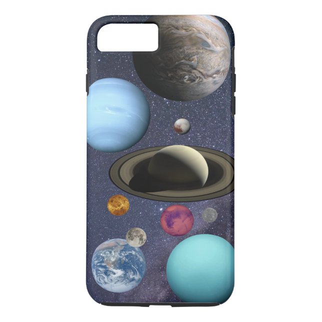 Funda De Case-Mate Para iPhone Solar system planets (Reverso)