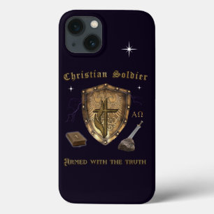 Funda Para iPhone 13 Soldado cristiano