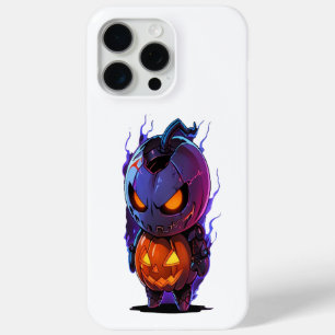 Funda Para iPhone 15 Pro Max Soldado de calabaza de Halloween Guerrero del ci