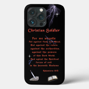Funda Para iPhone 13 Pro Soldados cristianos