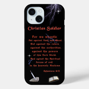 Funda Para iPhone 15 Soldados cristianos