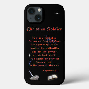 Funda Para iPhone 13 Soldados cristianos