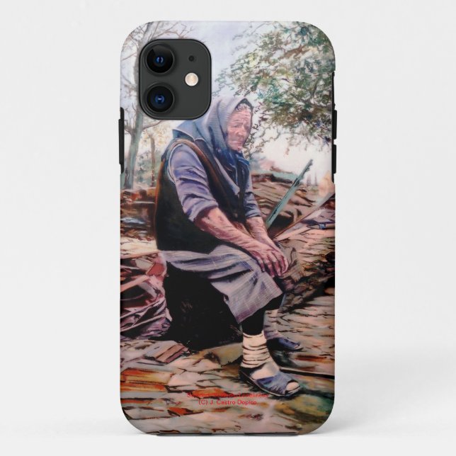 Funda De Case-Mate Para iPhone Soledad/Soidade/Loneliness (Reverso)