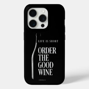 15 Pro Solicite el estuche para iPhone Good Wine Funda Ma