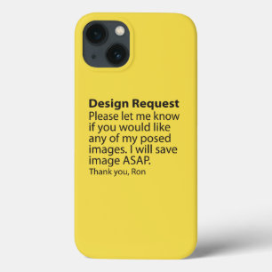 Funda Para iPhone 13 Solicitud de diseño
