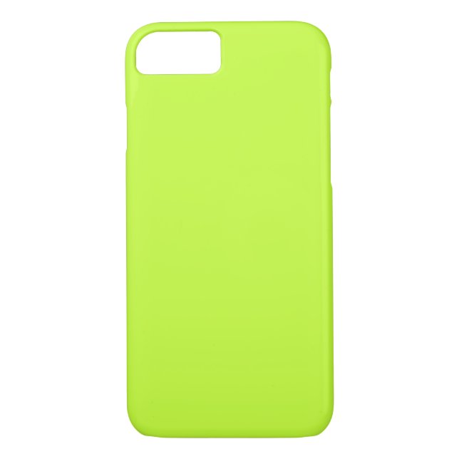 Funda De Case-Mate Para iPhone Solid bright lime light green (Reverso)
