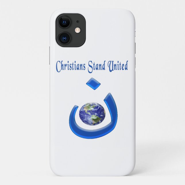 Funda De Case-Mate Para iPhone Solidaridad cristiana (Reverso)