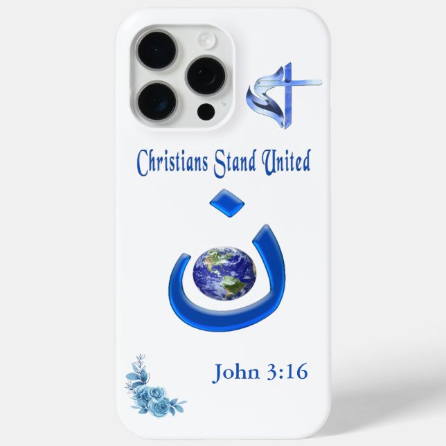 Funda De Case-Mate Para iPhone Solidaridad cristiana (Reverso )