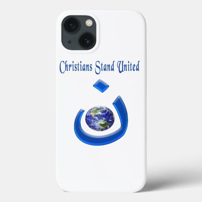 Funda De Case-Mate Para iPhone Solidaridad cristiana (Reverso)