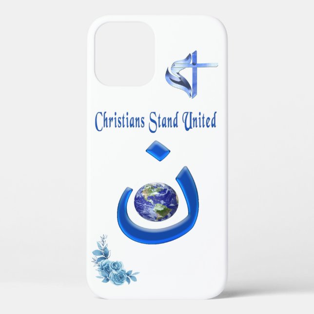 Funda De Case-Mate Para iPhone Solidaridad cristiana (Reverso )