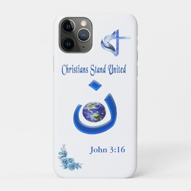 Funda De Case-Mate Para iPhone Solidaridad cristiana (Reverso)