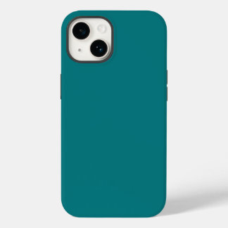 Funda Para iPhone 14 De Case-Mate Sólido color llano Agua profunda verde azulada