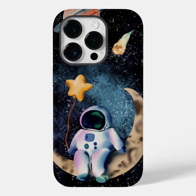 Funda De Case-Mate Para iPhone Solo en el espacio (Reverso )