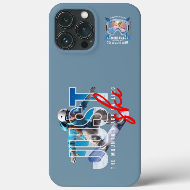 Funda De Case-Mate Para iPhone Solo Esquí | (Reverso )