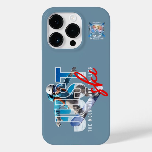 Funda De Case-Mate Para iPhone Solo Esquí | (Reverso )