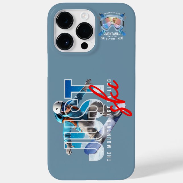 Funda De Case-Mate Para iPhone Solo Esquí | (Reverso)