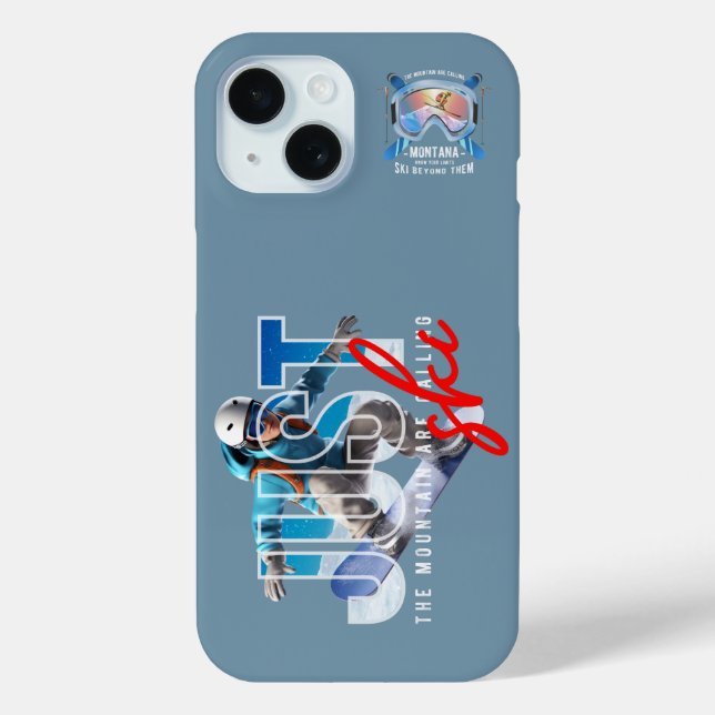 Funda De Case-Mate Para iPhone Solo Esquí | (Reverso )