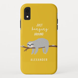 Funda Para iPhone XR Sólo está pasando el rato en la diversión personal
