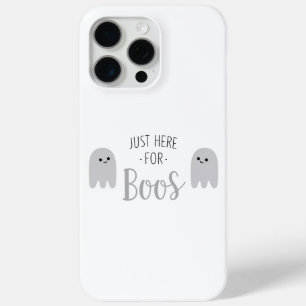 Funda Para iPhone 15 Pro Max Sólo estoy aquí por los Boos Fantasma Lindo Hallow