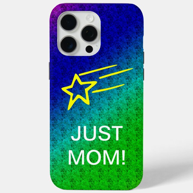 Funda De Case-Mate Para iPhone Solo mamá (Reverso )