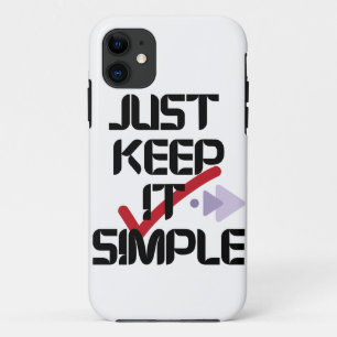 Funda Para iPhone 11 Sólo Manténganlo Simple Estuche para iPhone mini