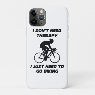 Funda Para iPhone 11 Pro Solo necesito ir en bicicleta camiseta
