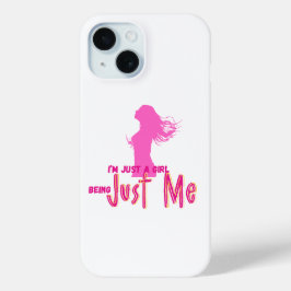 Funda Para iPhone 15 solo soy una chica