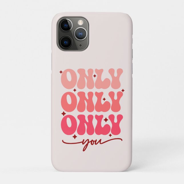 Funda De Case-Mate Para iPhone Sólo tú de San Valentín (Reverso)