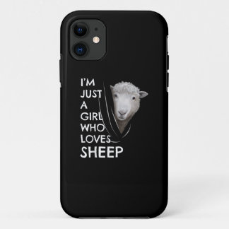 Funda Para iPhone 11 Solo un Chica que ama a las ovejas | Regalo de los