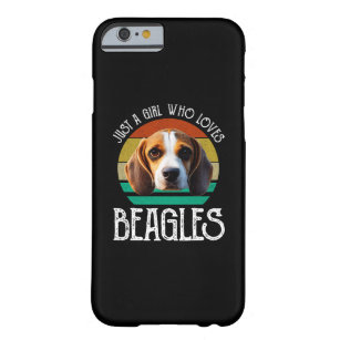 Funda Barely There Para iPhone 6 Sólo Un Chica Que Ama A Los Beagles