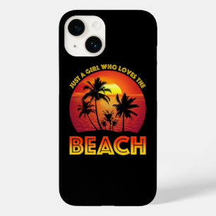 Funda Para iPhone 14 De Case-Mate Solo Un Chica Que Ama La Playa