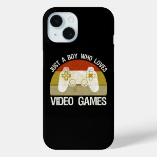 Funda Para iPhone 15 Solo un chico que ama los videojuegos