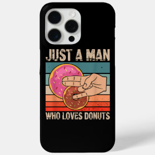 Funda Para iPhone 15 Pro Max Solo Un Hombre Que Ama A Donuts 2 En El Pinky 1 En