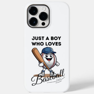 Funda Para iPhone 14 Pro Max De Case-Mate Solo Un Niño Que Ama El Béisbol