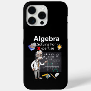 Funda Para iPhone 15 Pro Max Solución De Álgebra Para La Pereza X