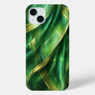 FUNDA PARA iPhone 15 MINI SOMBRAS DE VERDE IRLANDESA Y MIRADA DE DULCE DE OR