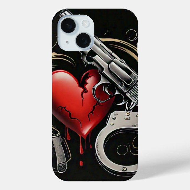 Funda De Case-Mate Para iPhone "Sombras del deseo" (Reverso )