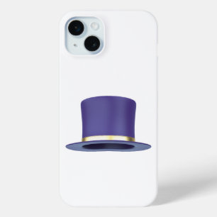 Funda Para iPhone 15 Mini sombrero superior mágico púrpura