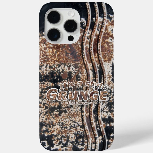 Funda De Case-Mate Para iPhone Son mis cartas de estilo GRUNGE Rusty (Reverso )