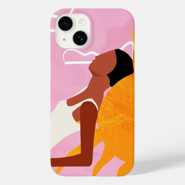 Funda De Case-Mate Para iPhone Soñando con la luz del sol (Reverso )
