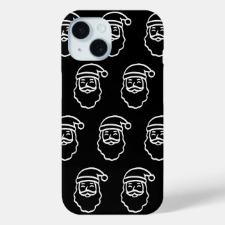Funda Para iPhone 15 Sonríe con Santa
