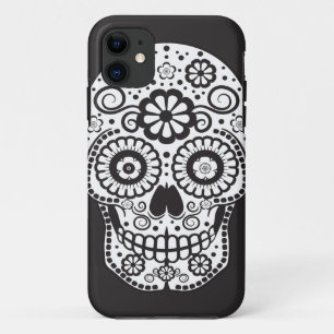 Funda Para iPhone 11 Sonriente Sugar Skull