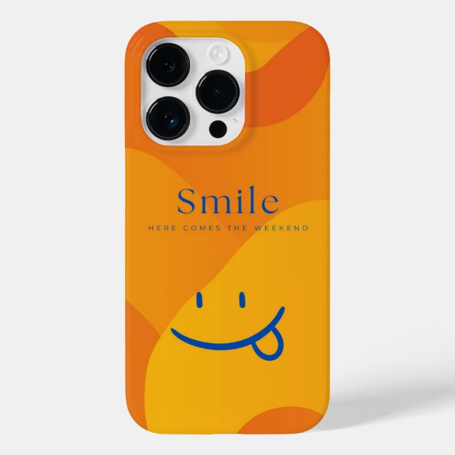 Funda De Case-Mate Para iPhone Sonrisa (Reverso )