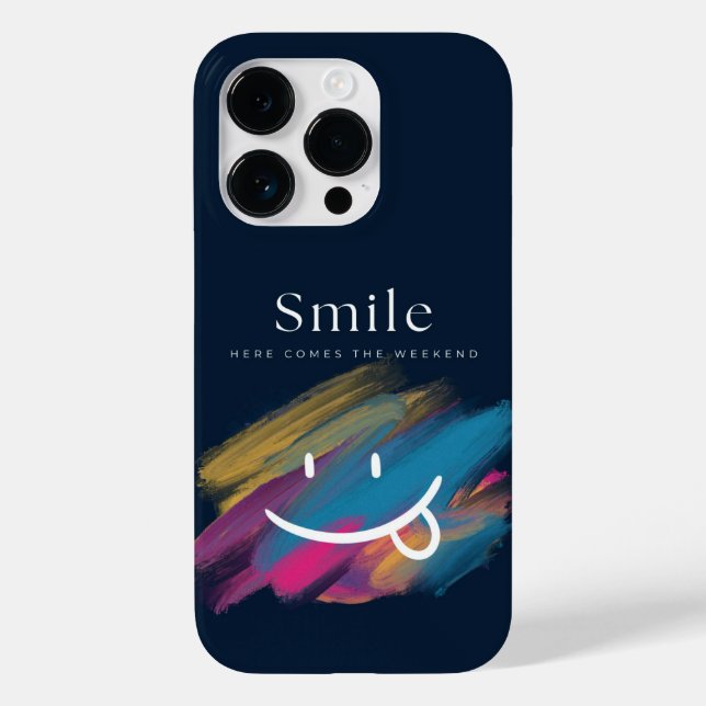 Funda De Case-Mate Para iPhone Sonrisa (Reverso )